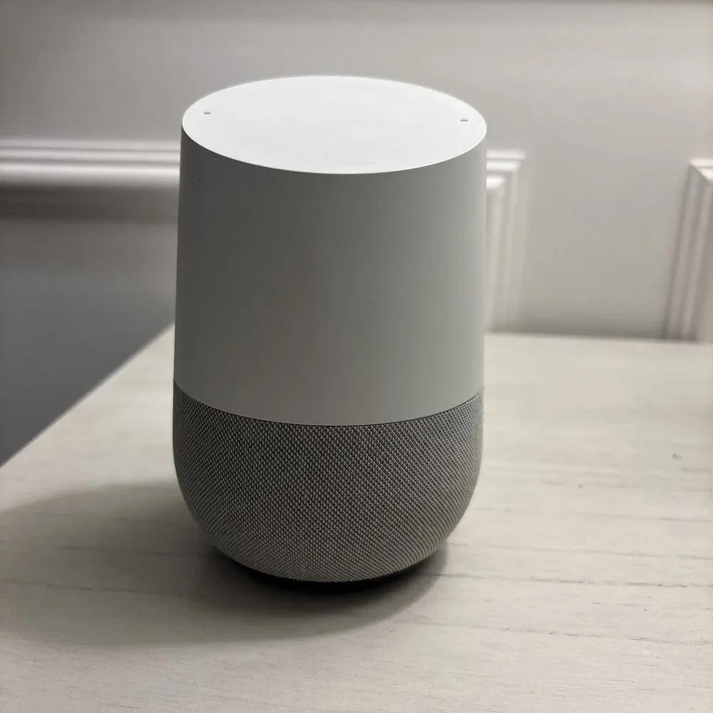 Google Home Smart Assistant - White Slate - Missing Cord
